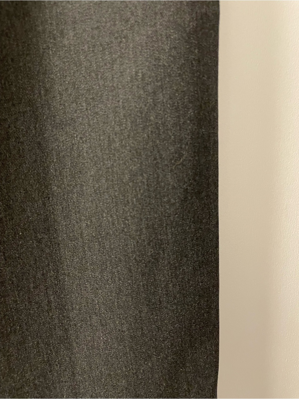 Adrienne Vittadini Charcoal Gray Tailored High-Waist Pencil Skirt - Picture 9 of 14